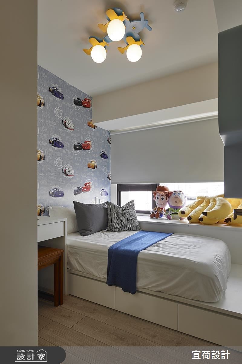 24坪新成屋(5年以下)＿北歐風兒童房兒童房案例圖片＿宜荷設計＿宜荷_童話。童畫之19