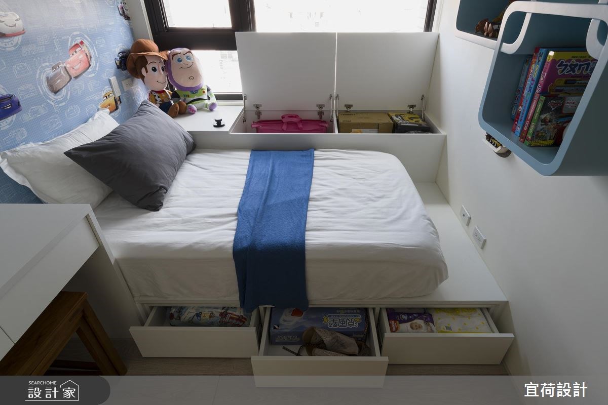 24坪新成屋(5年以下)＿北歐風兒童房兒童房案例圖片＿宜荷設計＿宜荷_童話。童畫之22