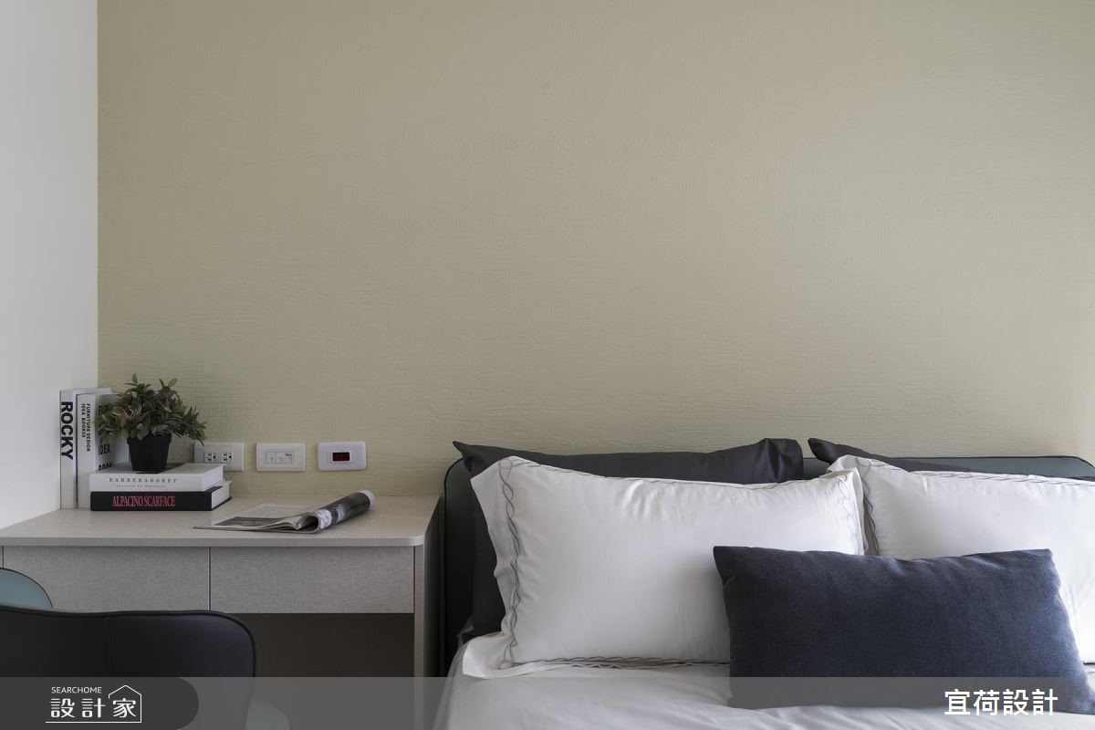 25坪新成屋(5年以下)＿休閒風臥室案例圖片＿宜荷設計＿宜荷_蘊意之16
