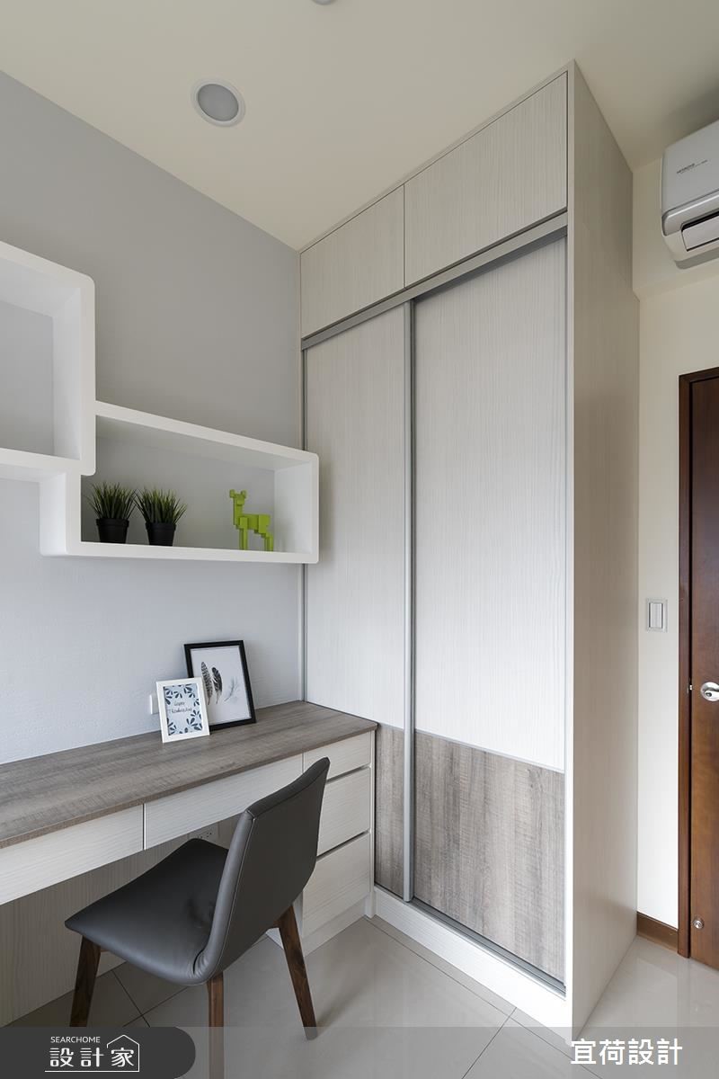 25坪新成屋(5年以下)＿休閒風臥室案例圖片＿宜荷設計＿宜荷_蘊意之19