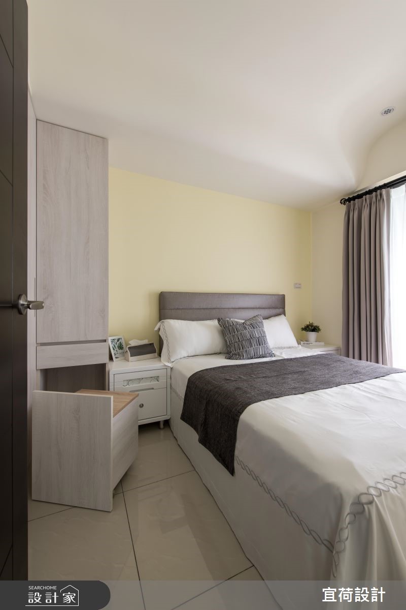 14坪新成屋(5年以下)＿簡約風臥室案例圖片＿宜荷設計＿宜荷_小幸福之15
