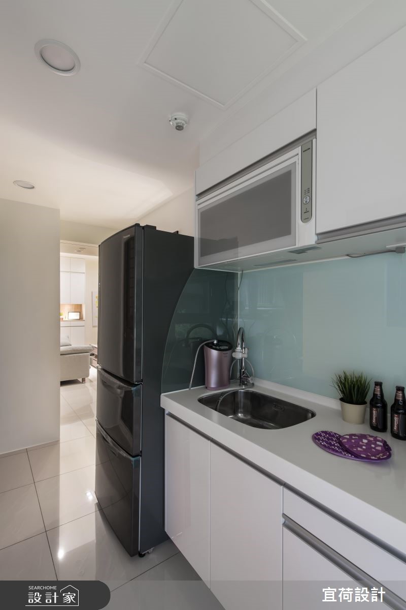 14坪新成屋(5年以下)＿簡約風廚房案例圖片＿宜荷設計＿宜荷_小幸福之13