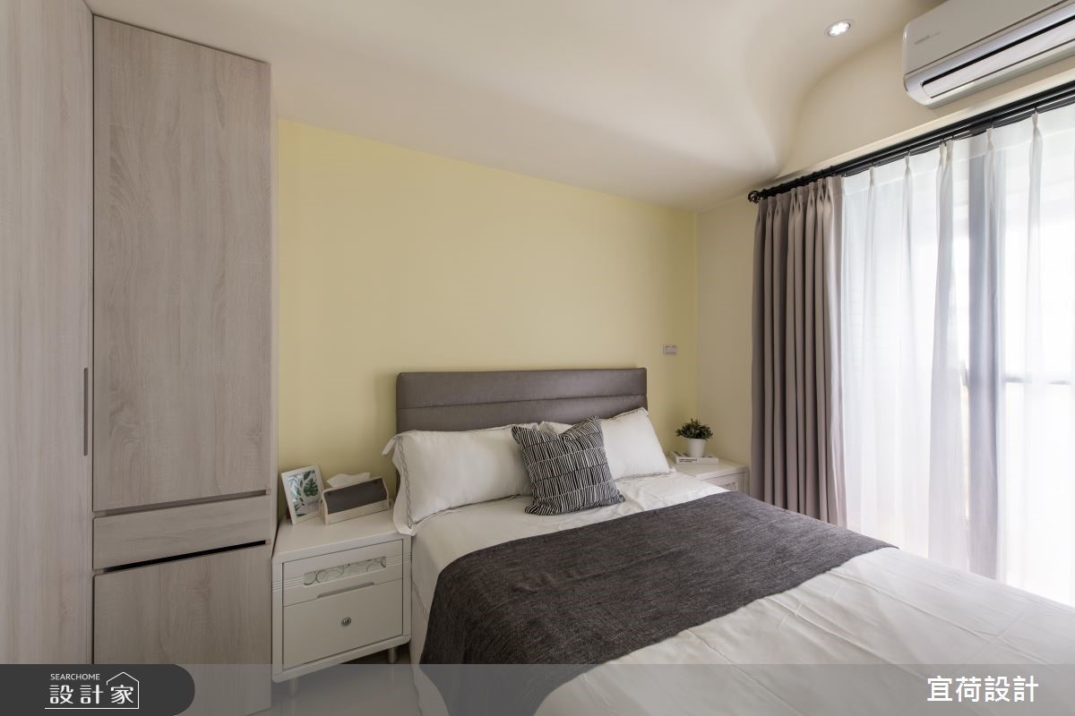 14坪新成屋(5年以下)＿簡約風臥室案例圖片＿宜荷設計＿宜荷_小幸福之16