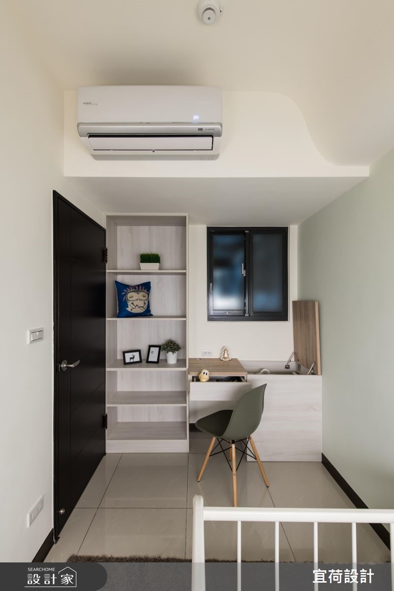 14坪新成屋(5年以下)＿簡約風書房案例圖片＿宜荷設計＿宜荷_小幸福之24