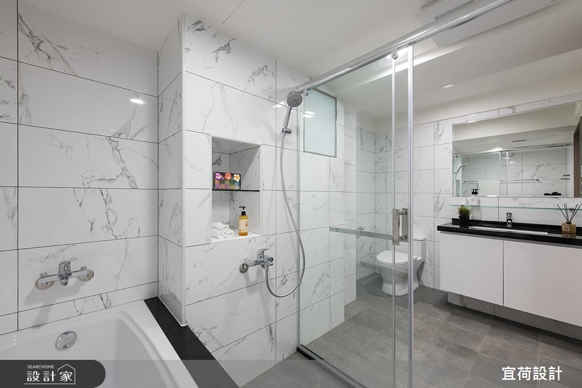 16坪老屋(16~30年)＿簡約風浴室案例圖片＿宜荷設計＿宜荷_憩之27