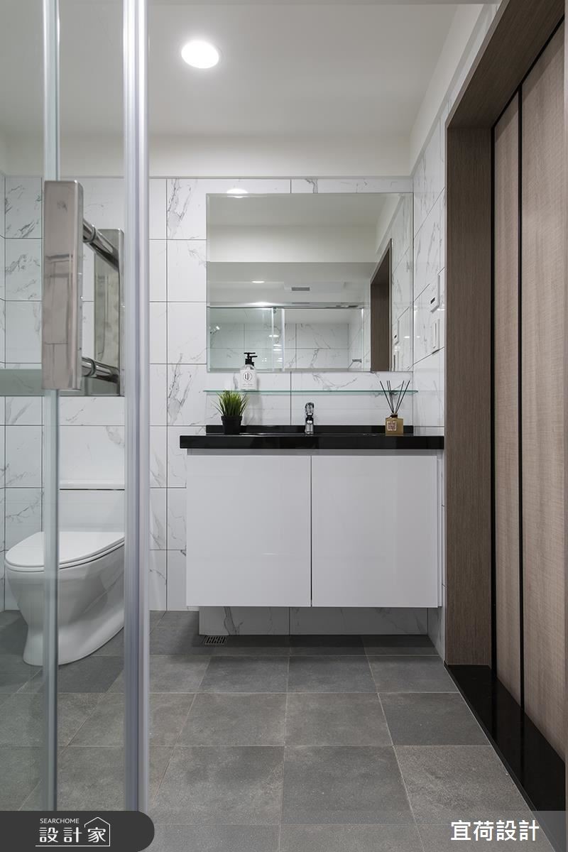 16坪老屋(16~30年)＿簡約風浴室案例圖片＿宜荷設計＿宜荷_憩之28