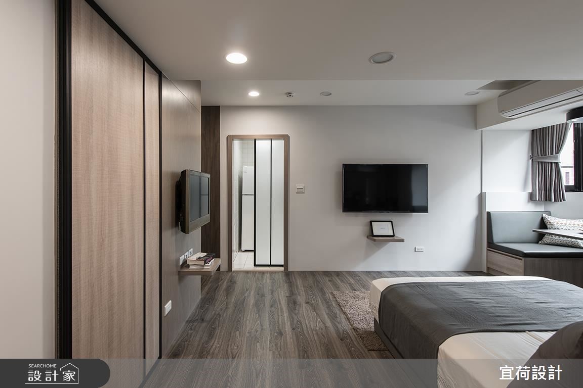 16坪老屋(16~30年)＿簡約風臥室案例圖片＿宜荷設計＿宜荷_憩之12