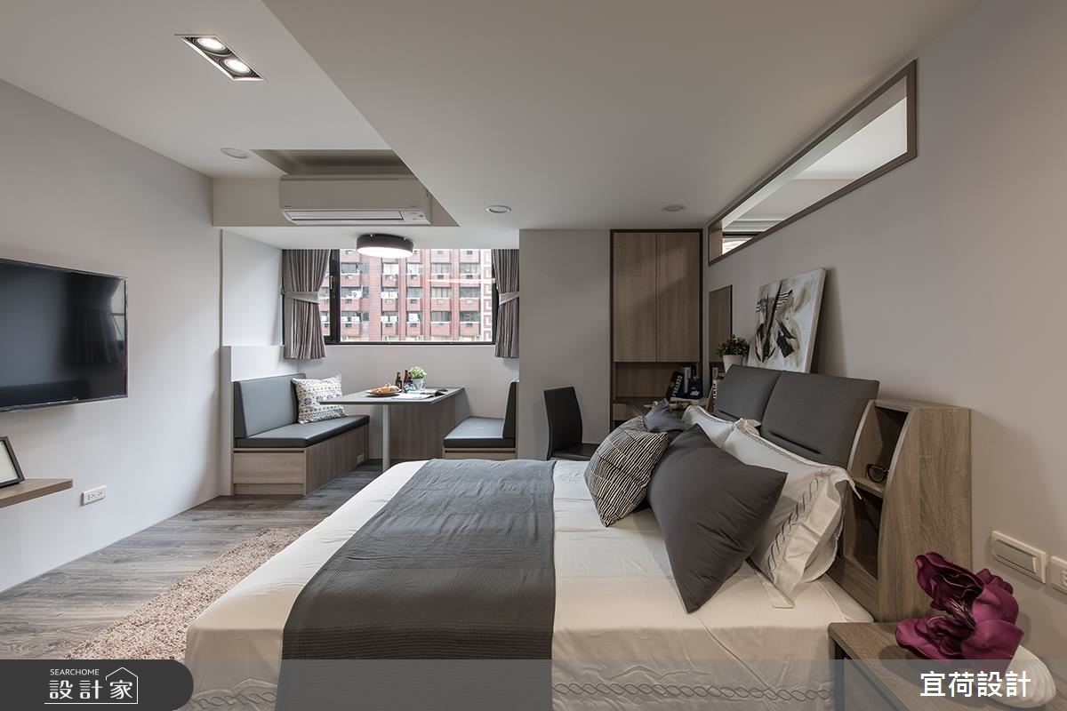 16坪老屋(16~30年)＿簡約風臥室案例圖片＿宜荷設計＿宜荷_憩之14