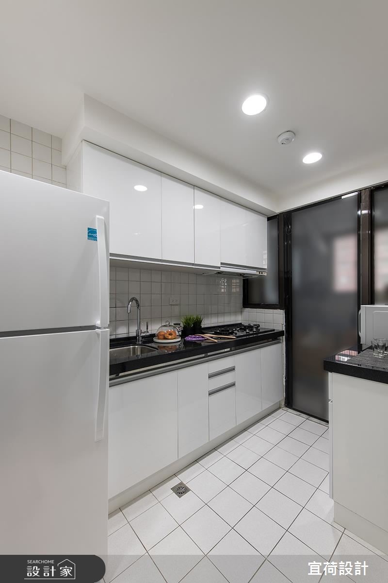 16坪老屋(16~30年)＿簡約風廚房案例圖片＿宜荷設計＿宜荷_憩之23