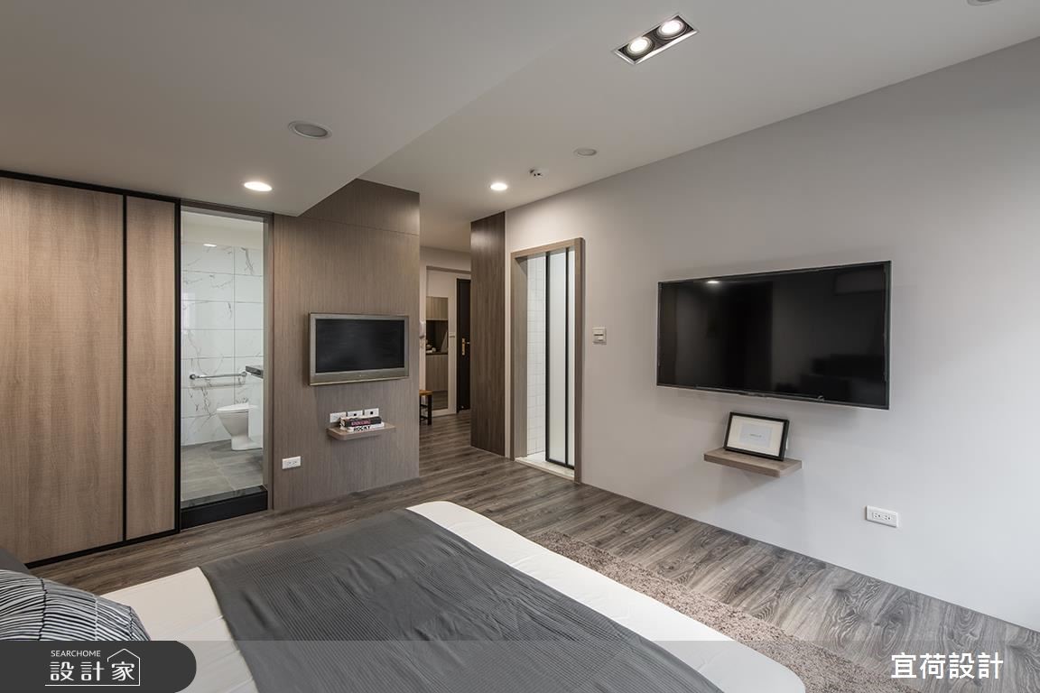 16坪老屋(16~30年)＿簡約風臥室浴室案例圖片＿宜荷設計＿宜荷_憩之8