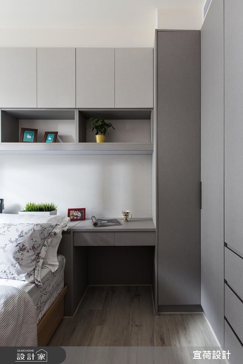 38坪新成屋(5年以下)＿休閒風臥室案例圖片＿宜荷設計＿宜荷_歲月靜好之19