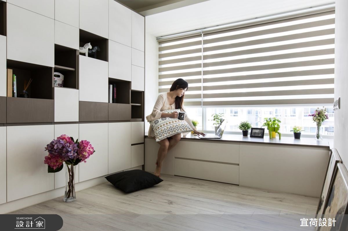 38坪新成屋(5年以下)＿休閒風臥榻案例圖片＿宜荷設計＿宜荷_歲月靜好之11