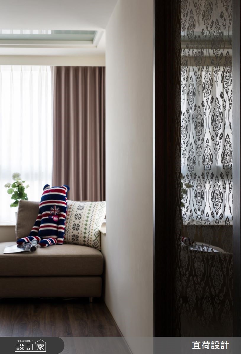 38坪新成屋(5年以下)＿休閒風臥室案例圖片＿宜荷設計＿宜荷_歲月靜好之12