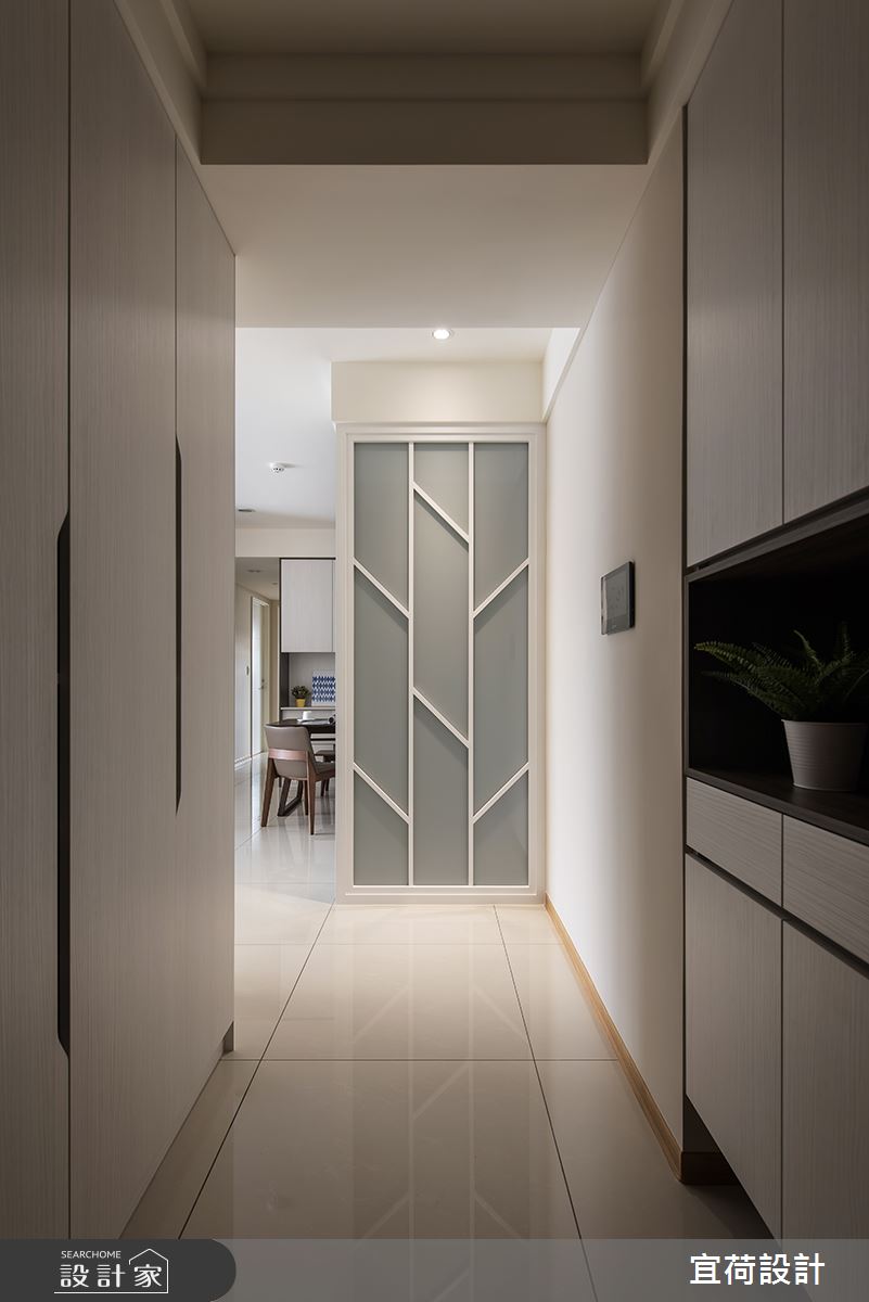 32坪預售屋＿現代風玄關案例圖片＿宜荷設計＿宜荷_漫調之2