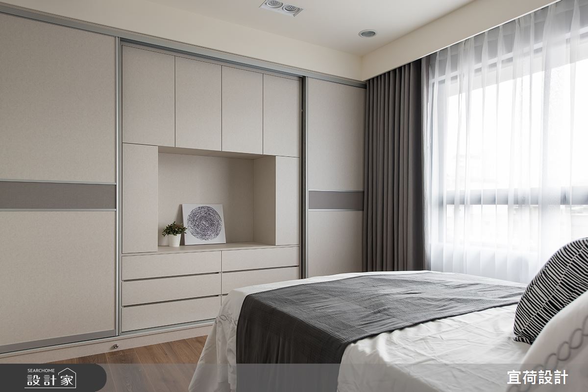 32坪預售屋＿現代風臥室案例圖片＿宜荷設計＿宜荷_漫調之13