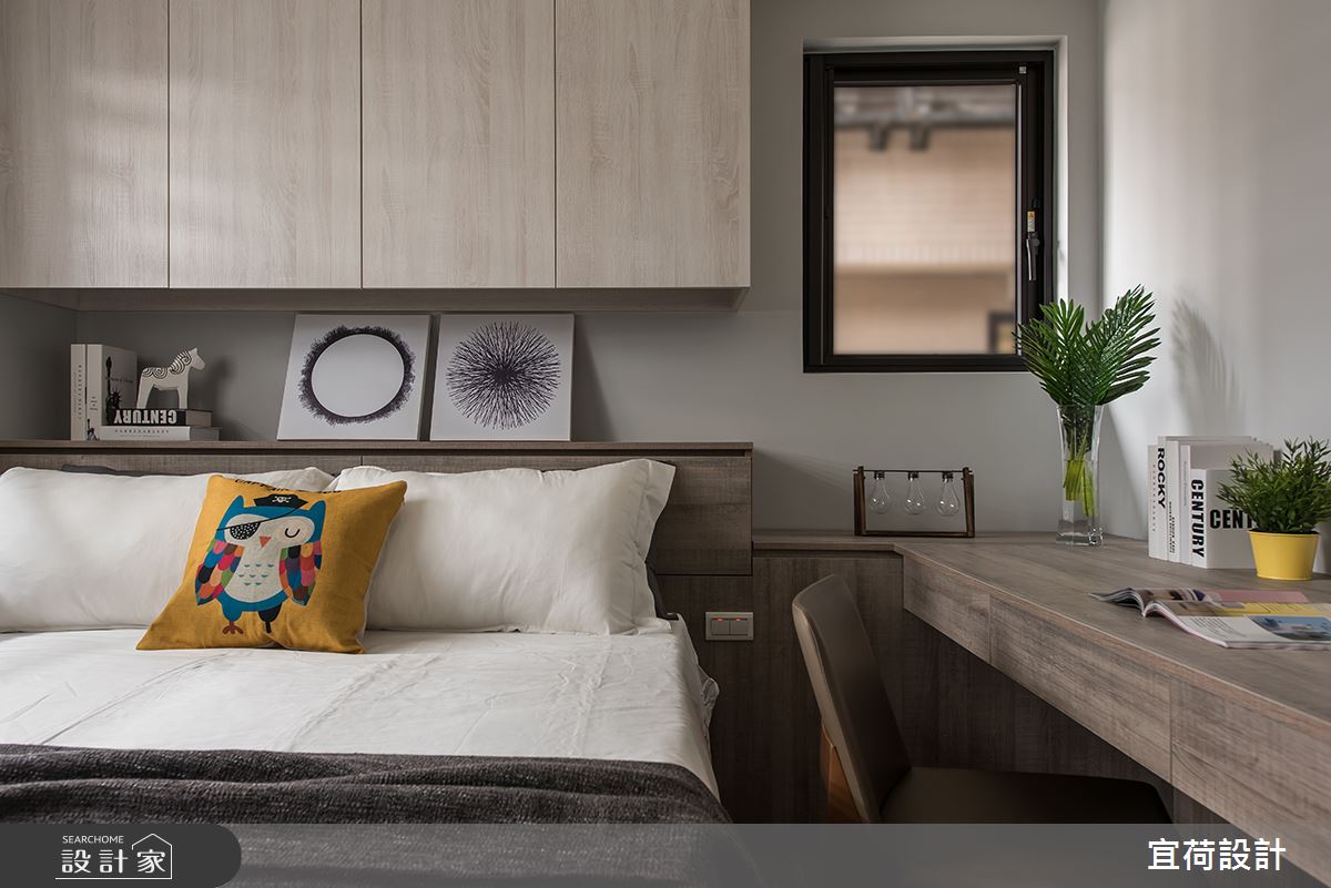 32坪預售屋＿現代風臥室案例圖片＿宜荷設計＿宜荷_漫調之16
