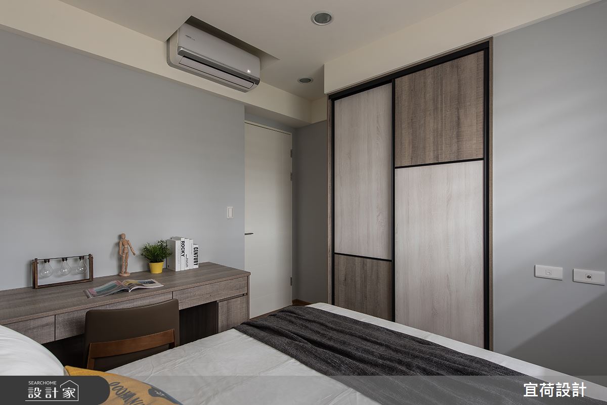 32坪預售屋＿現代風臥室案例圖片＿宜荷設計＿宜荷_漫調之17