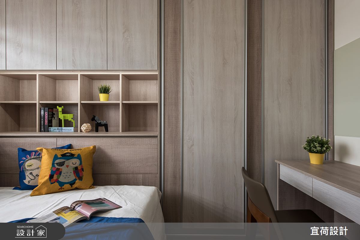32坪預售屋＿現代風臥室案例圖片＿宜荷設計＿宜荷_漫調之18