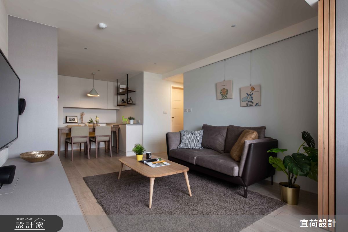 18坪老屋(16~30年)＿日式無印風客廳案例圖片＿宜荷設計＿宜荷_拾光之11