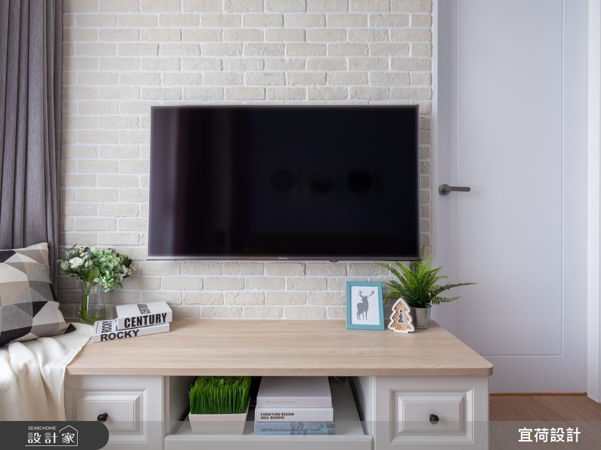 10坪新成屋(5年以下)＿北歐風客廳案例圖片＿宜荷設計＿宜荷_馬卡龍之8