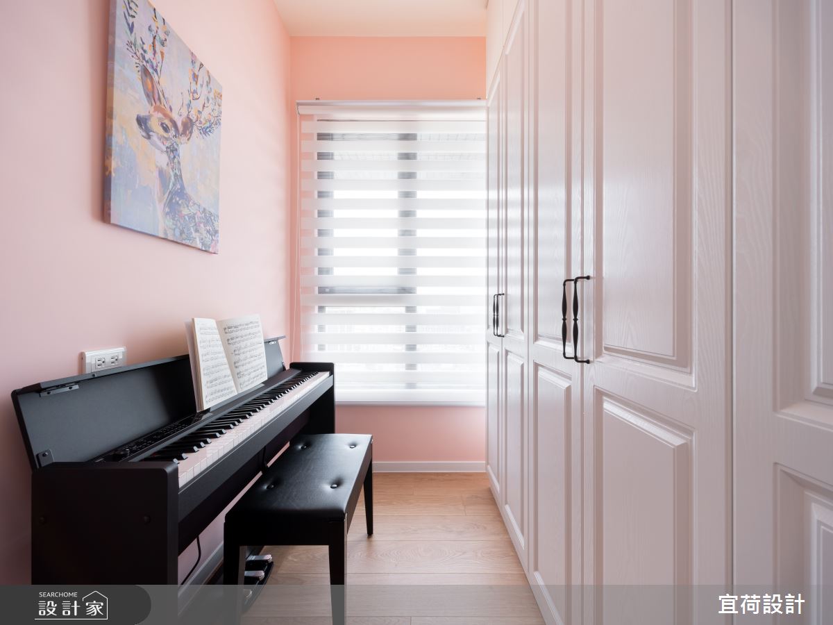 10坪新成屋(5年以下)＿北歐風書房案例圖片＿宜荷設計＿宜荷_馬卡龍之18