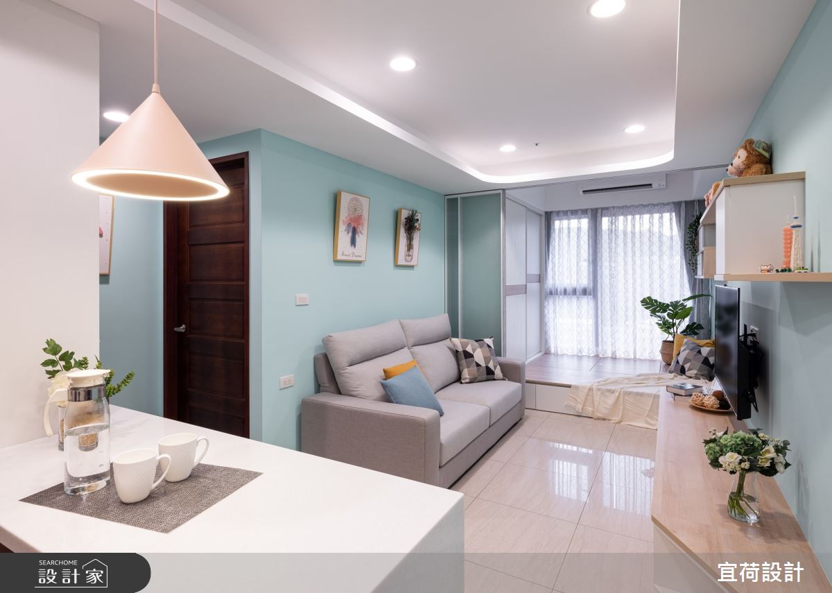 13坪新成屋(5年以下)＿北歐風案例圖片＿宜荷設計＿宜荷_夢遊仙境之3