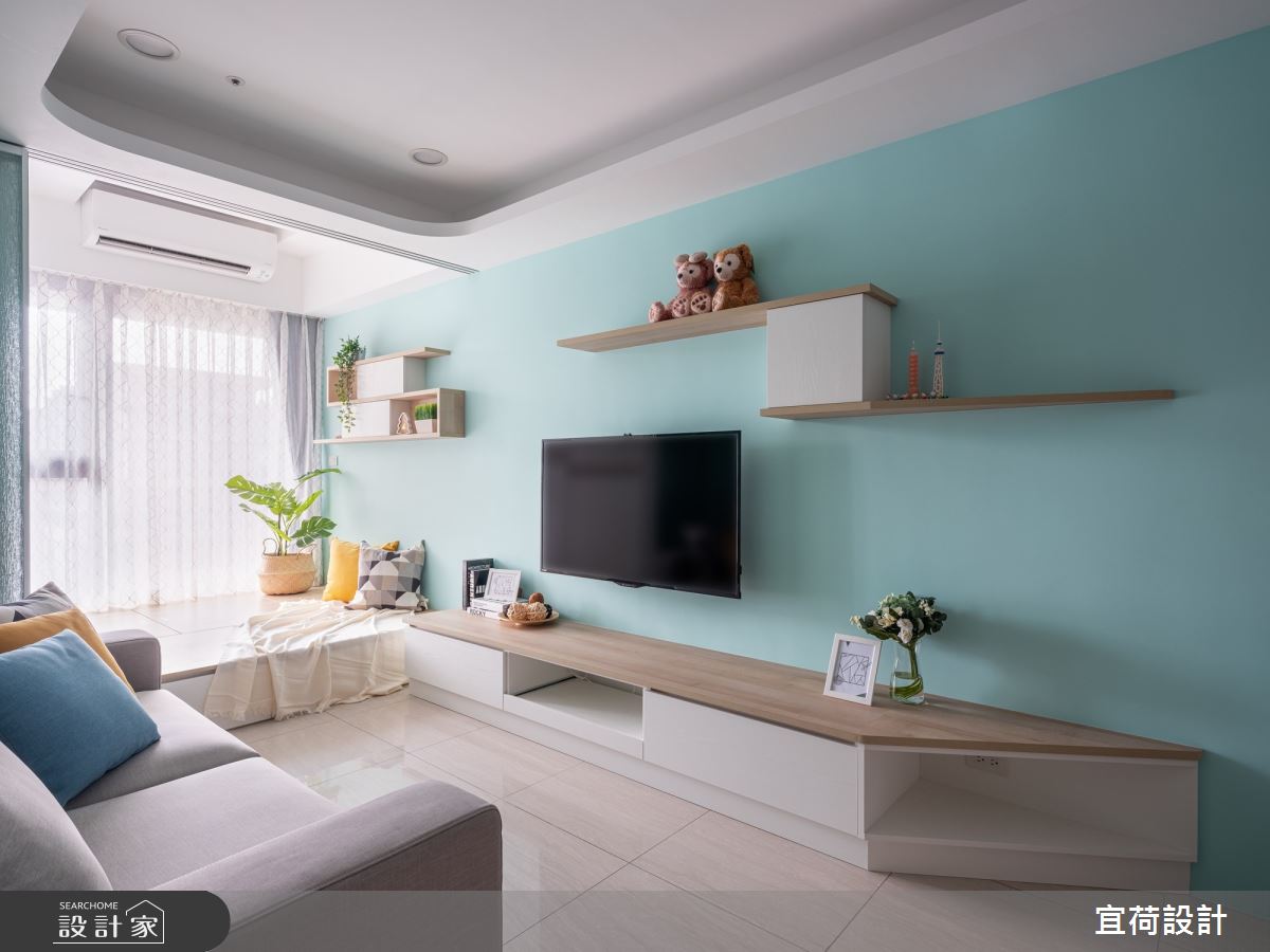 13坪新成屋(5年以下)＿北歐風案例圖片＿宜荷設計＿宜荷_夢遊仙境之2