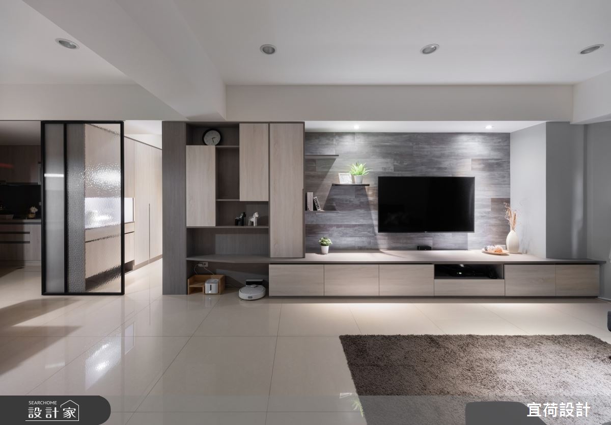 29坪老屋(16~30年)＿現代風客廳案例圖片＿宜荷設計＿宜荷_貓˙匿之5