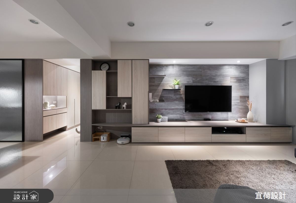 29坪老屋(16~30年)＿現代風客廳案例圖片＿宜荷設計＿宜荷_貓˙匿之6