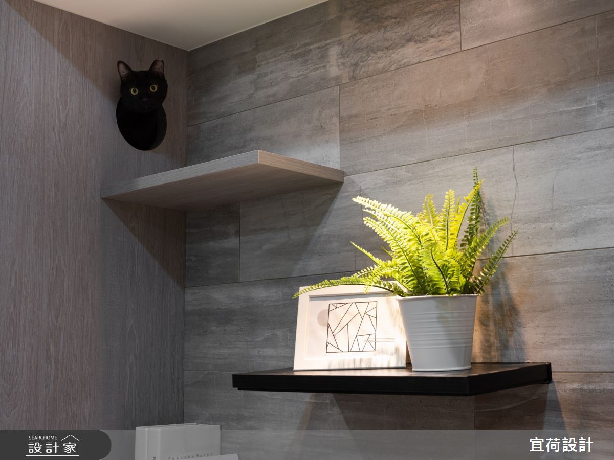 29坪老屋(16~30年)＿現代風客廳案例圖片＿宜荷設計＿宜荷_貓˙匿之7