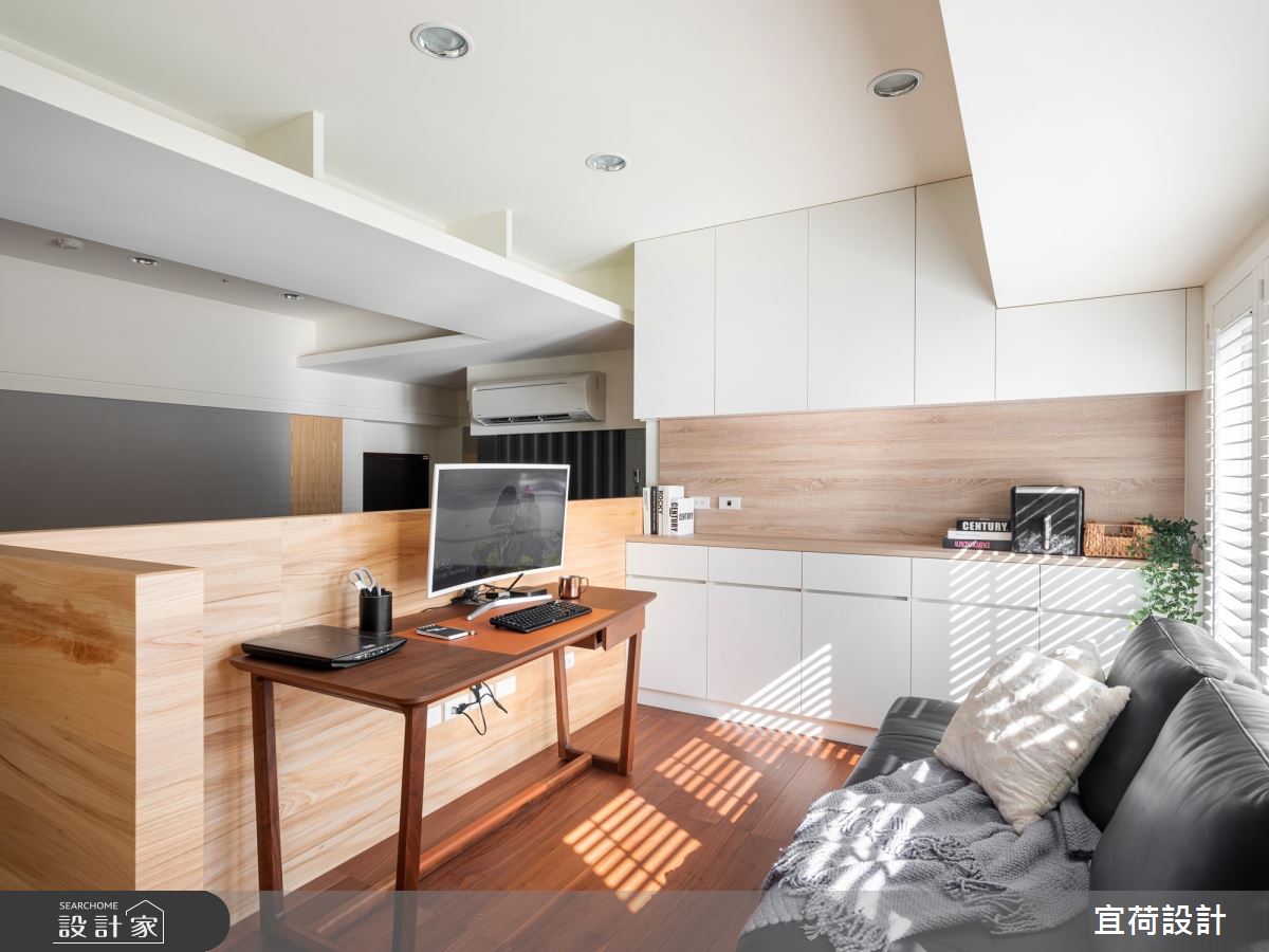 17坪中古屋(5~15年)＿現代風工作區案例圖片＿宜荷設計＿宜荷_歸屬之9