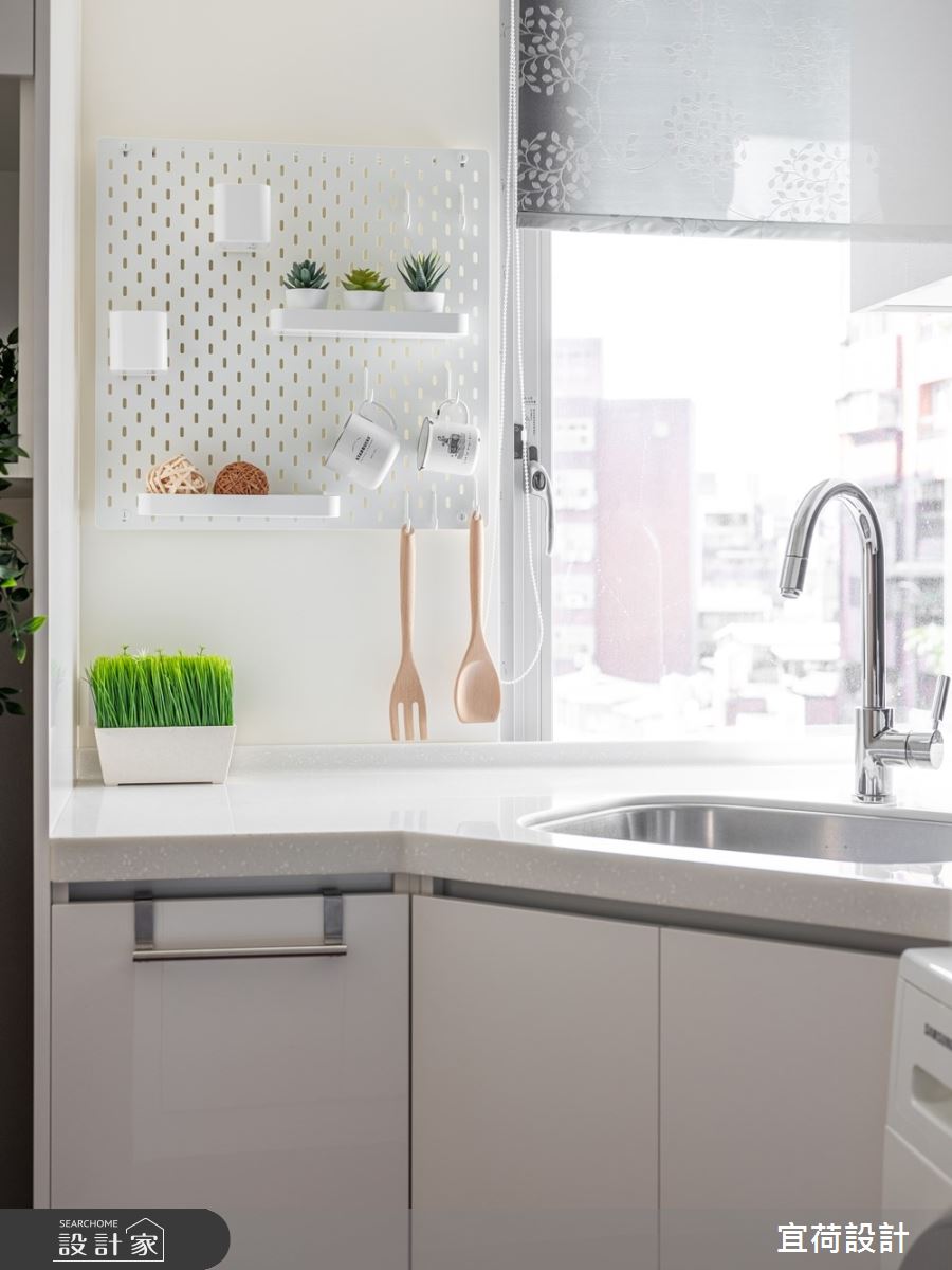 17坪中古屋(5~15年)＿現代風廚房案例圖片＿宜荷設計＿宜荷_歸屬之16