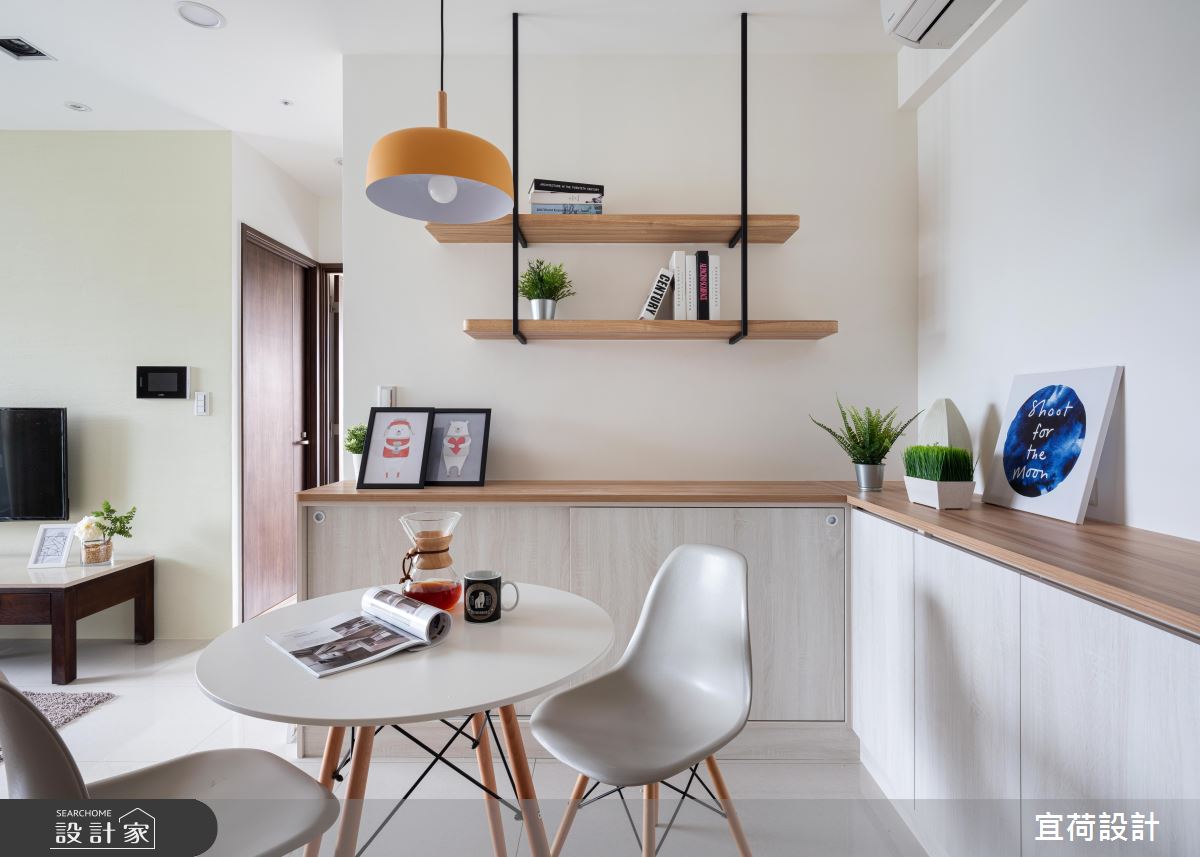 18坪新成屋(5年以下)＿北歐風餐廳案例圖片＿宜荷設計＿宜荷_溫潤之8