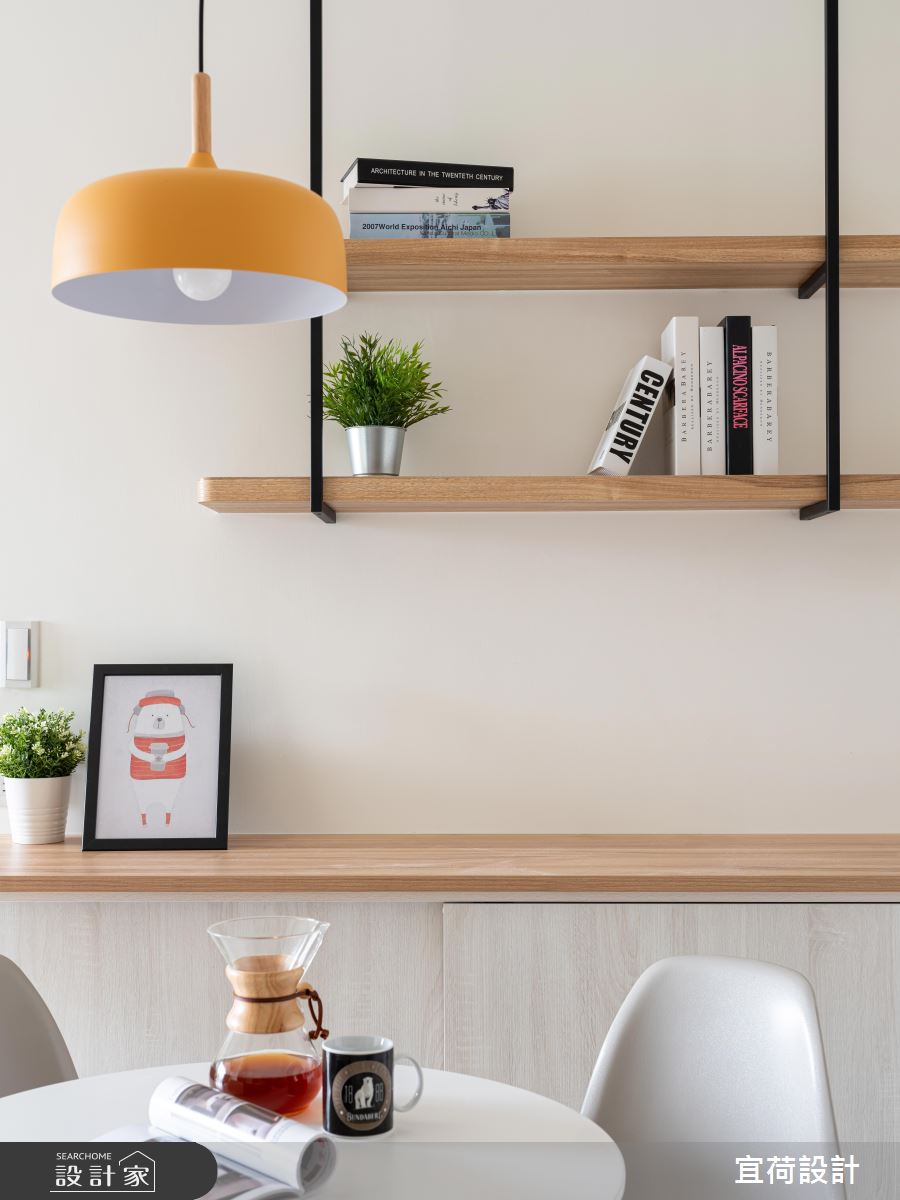 18坪新成屋(5年以下)＿北歐風餐廳案例圖片＿宜荷設計＿宜荷_溫潤之9
