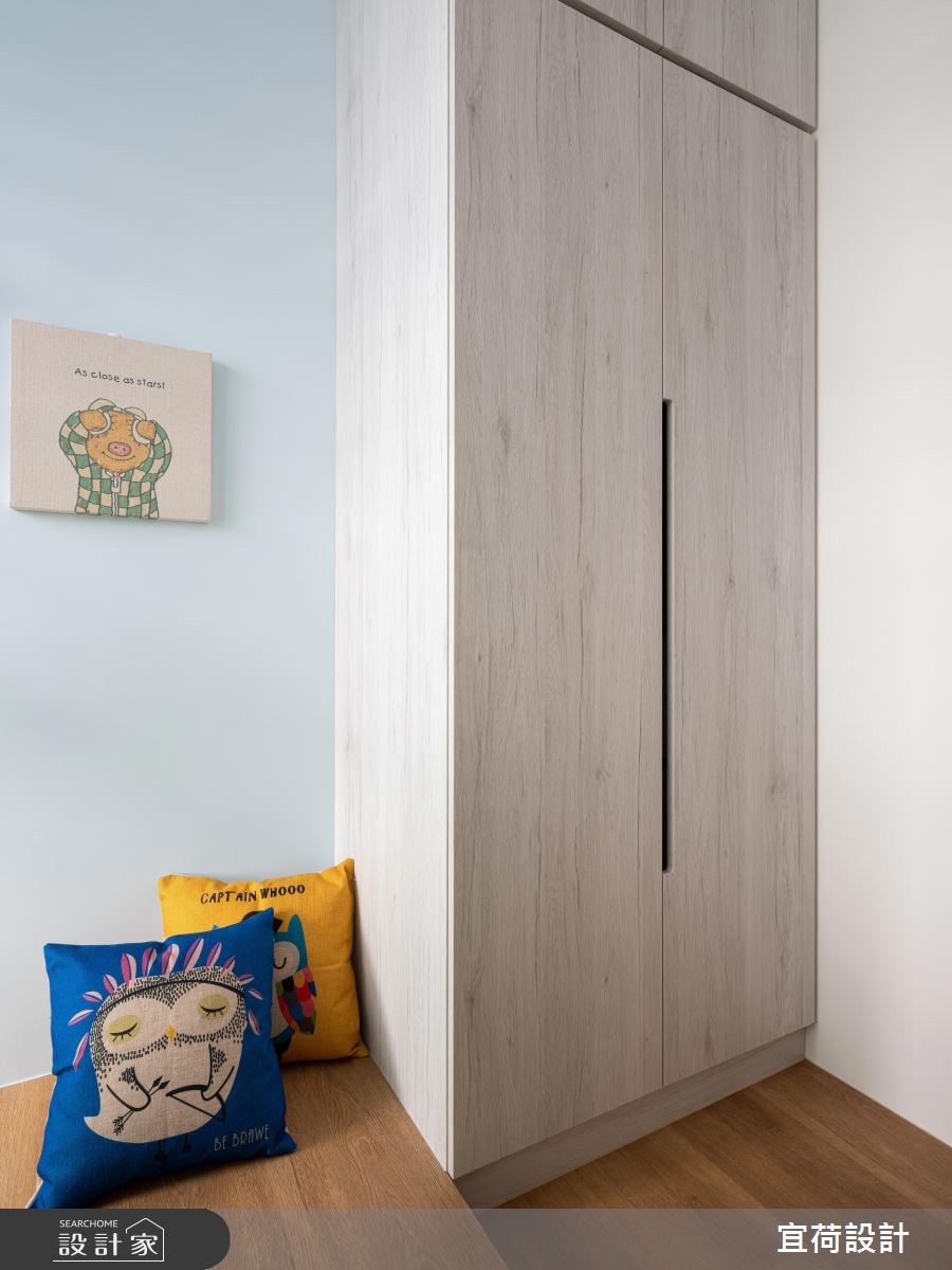 18坪新成屋(5年以下)＿北歐風兒童房兒童房案例圖片＿宜荷設計＿宜荷_溫潤之16