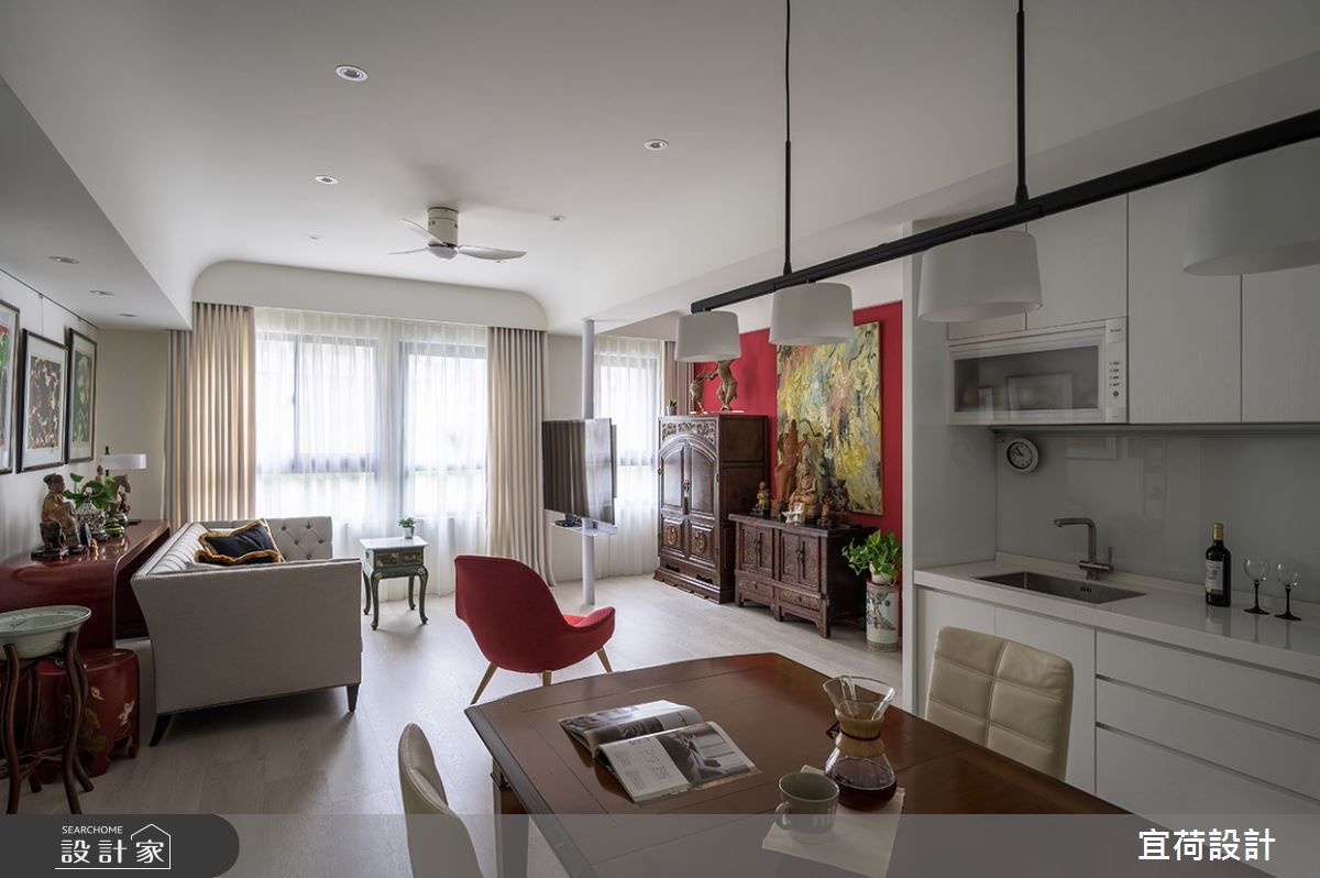 23坪新成屋(5年以下)＿混搭風餐廳案例圖片＿宜荷設計＿宜荷_寶藏之11