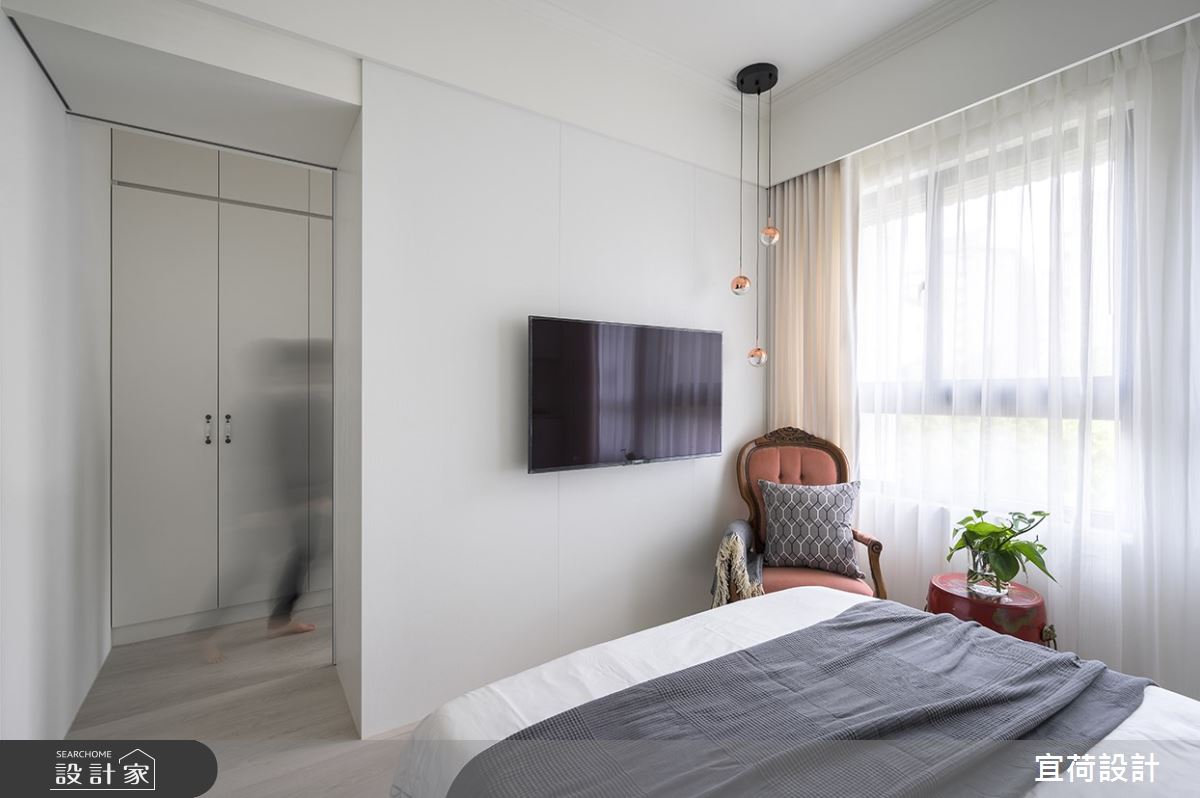 23坪新成屋(5年以下)＿混搭風臥室案例圖片＿宜荷設計＿宜荷_寶藏之14