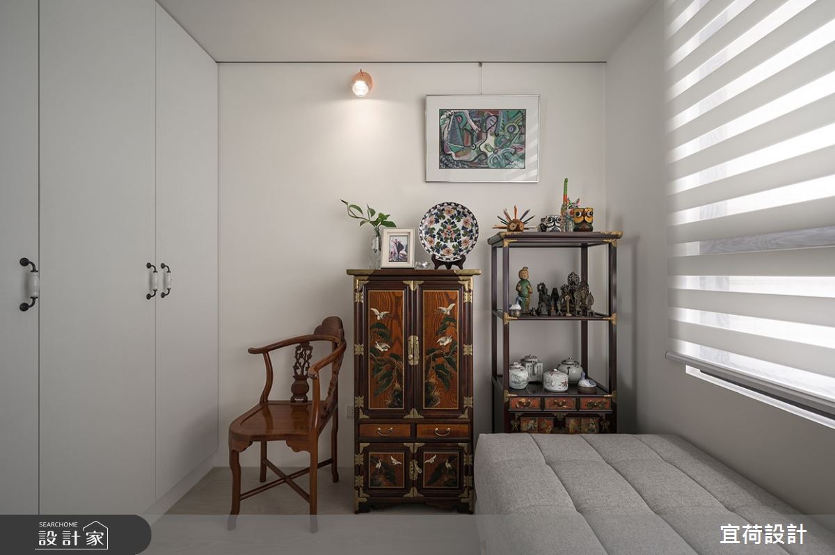 23坪新成屋(5年以下)＿混搭風臥室案例圖片＿宜荷設計＿宜荷_寶藏之15