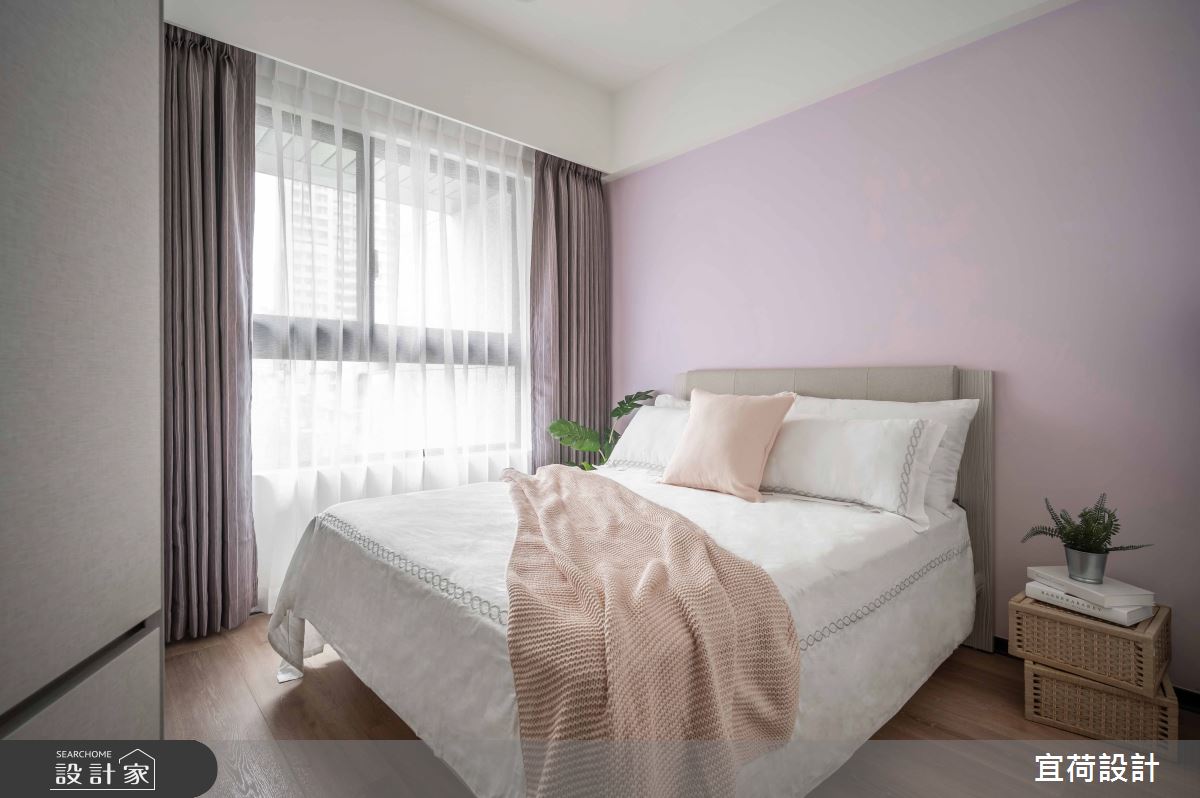 40坪新成屋(5年以下)＿簡約風臥室案例圖片＿宜荷設計＿宜荷_恬逸之17