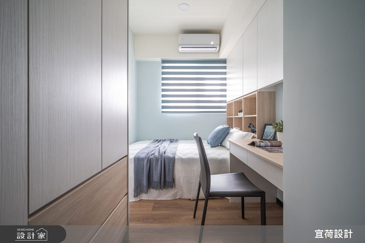 40坪新成屋(5年以下)＿簡約風臥室書房客房案例圖片＿宜荷設計＿宜荷_恬逸之20