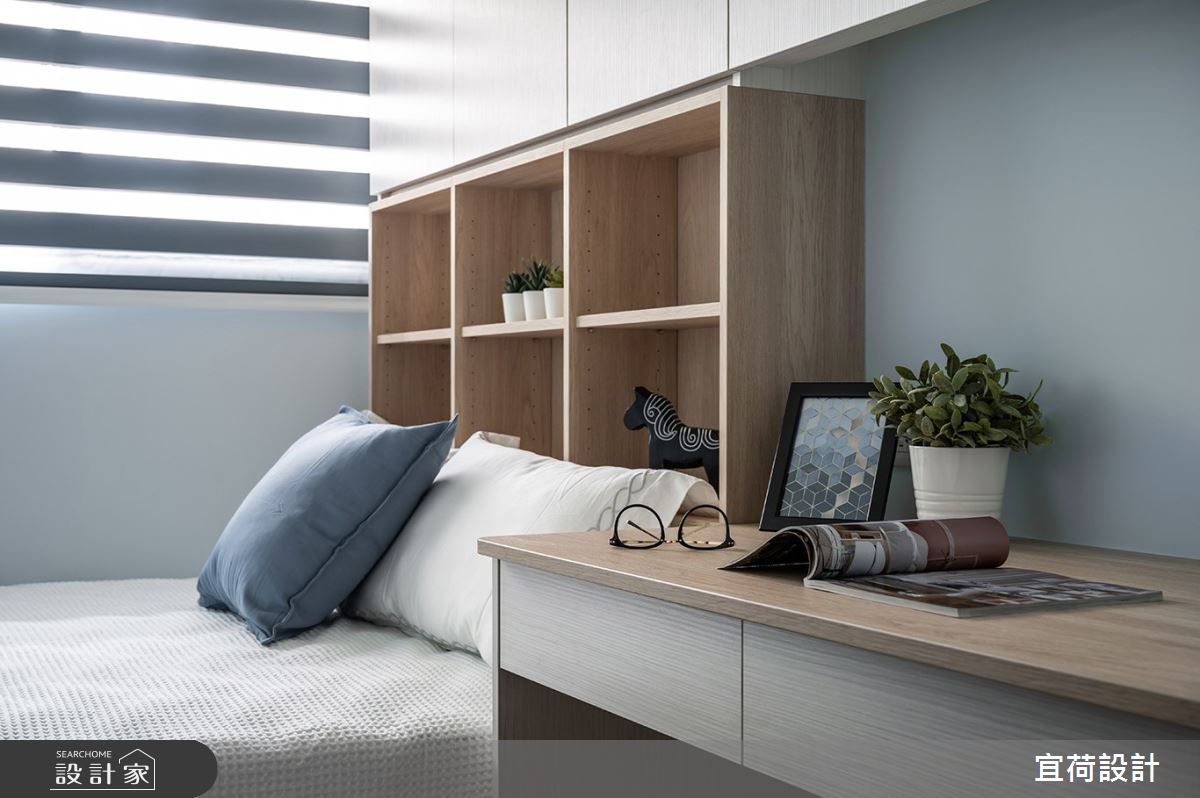 40坪新成屋(5年以下)＿簡約風臥室書房客房案例圖片＿宜荷設計＿宜荷_恬逸之21