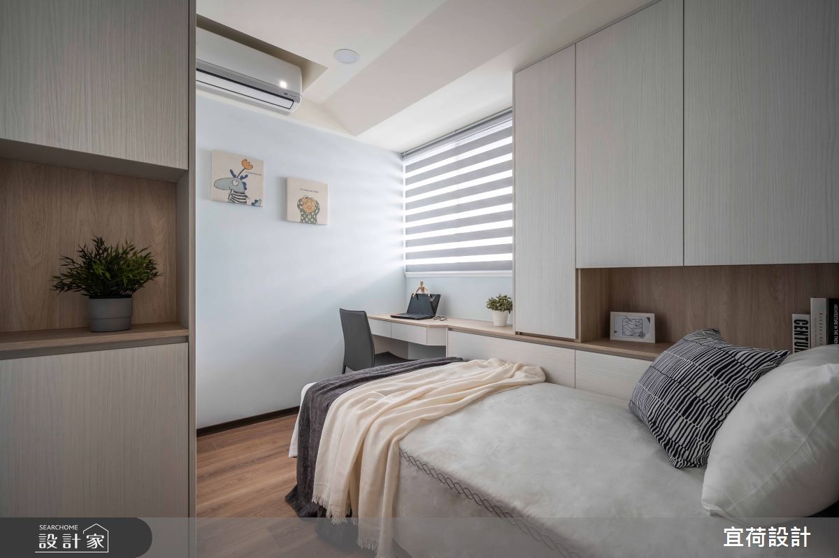 40坪新成屋(5年以下)＿簡約風臥室書房客房案例圖片＿宜荷設計＿宜荷_恬逸之24