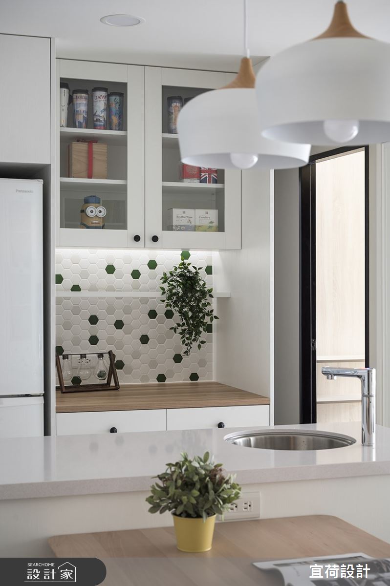 33坪預售屋＿美式風餐廳吧檯案例圖片＿宜荷設計＿宜荷_晨曦之16