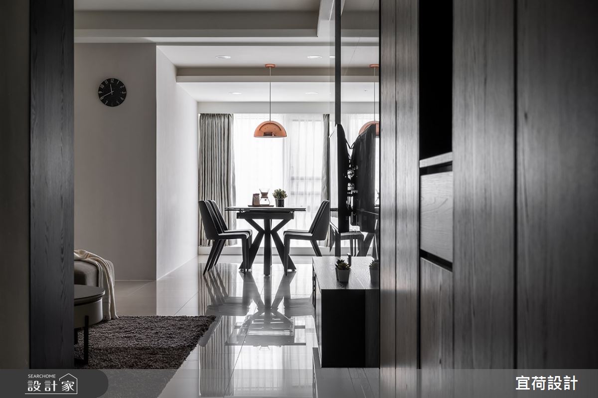 48坪中古屋(5~15年)＿現代風玄關餐廳案例圖片＿宜荷設計＿宜荷_薄暮之2