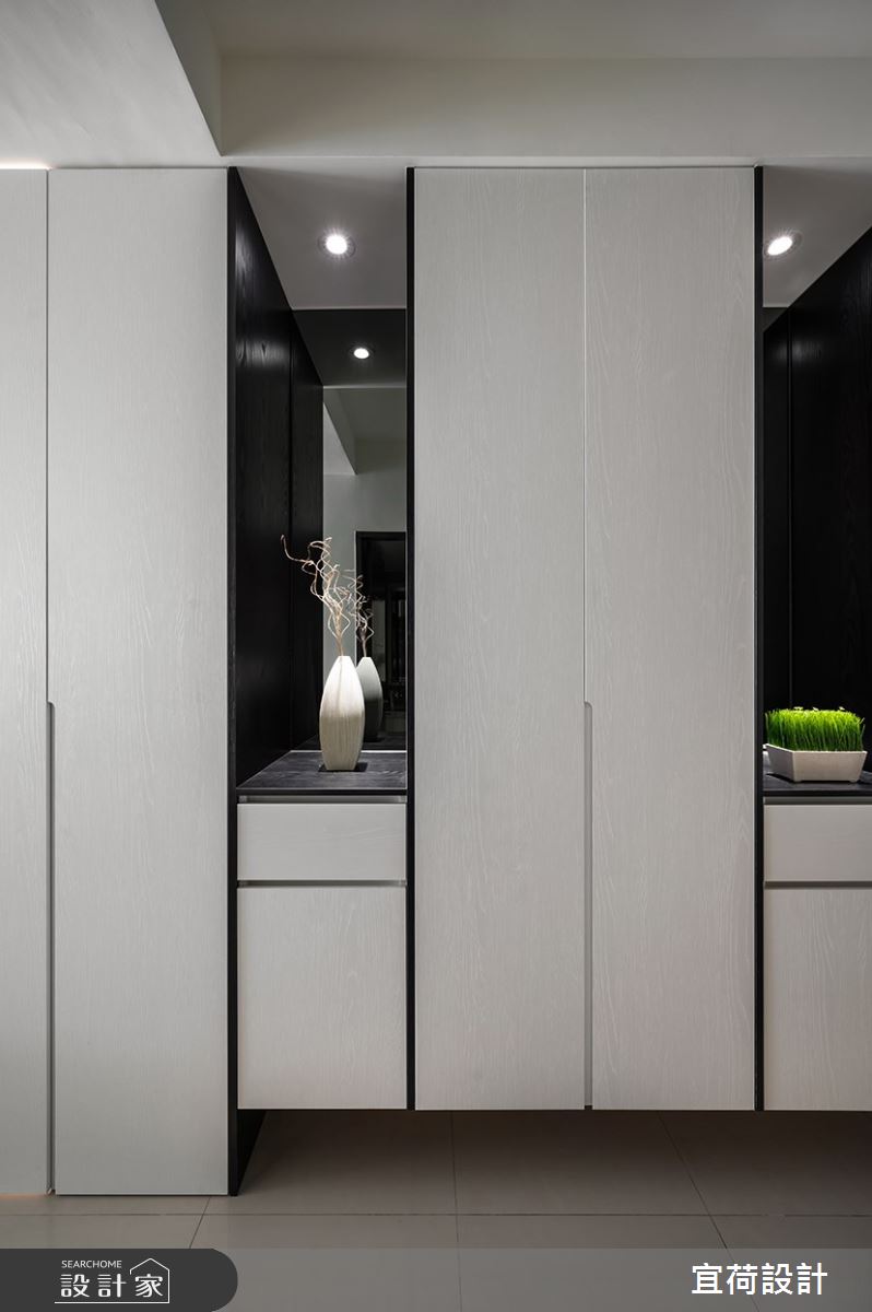 48坪中古屋(5~15年)＿現代風玄關案例圖片＿宜荷設計＿宜荷_薄暮之3
