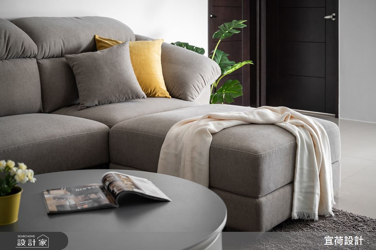 48坪中古屋(5~15年)＿現代風客廳案例圖片＿宜荷設計＿宜荷_薄暮之10