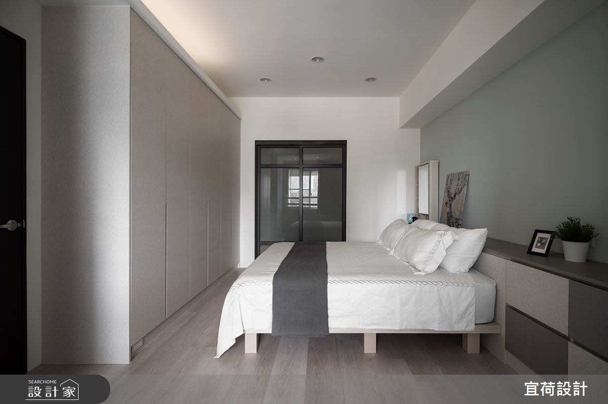 48坪中古屋(5~15年)＿現代風臥室案例圖片＿宜荷設計＿宜荷_薄暮之23