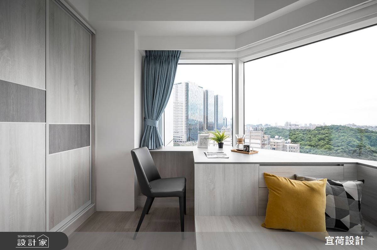 48坪中古屋(5~15年)＿現代風臥室兒童房兒童房客房多功能室案例圖片＿宜荷設計＿宜荷_薄暮之29