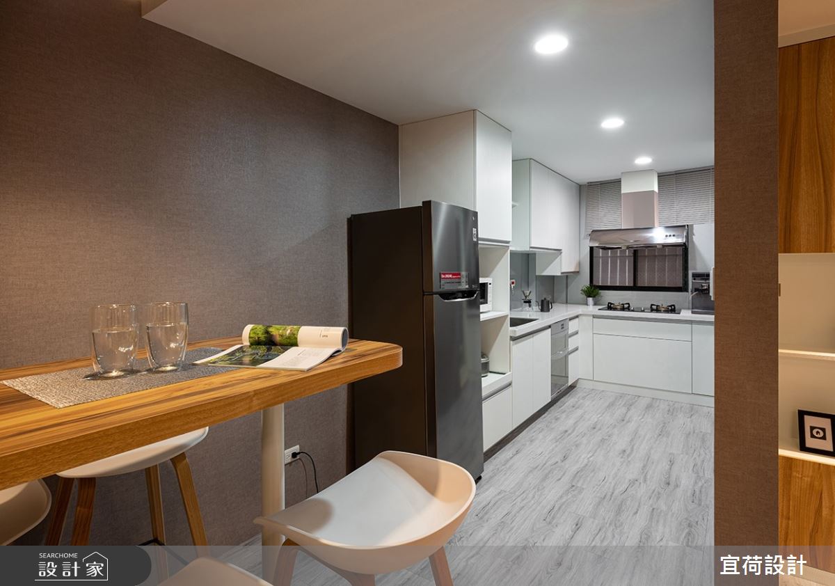 25坪老屋(31~40年)＿混搭風廚房案例圖片＿宜荷設計＿宜荷_質樸之8