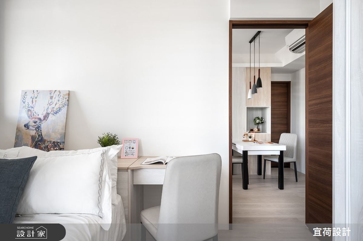 14坪新成屋(5年以下)＿簡約風臥室案例圖片＿宜荷設計＿宜荷_純粹之16